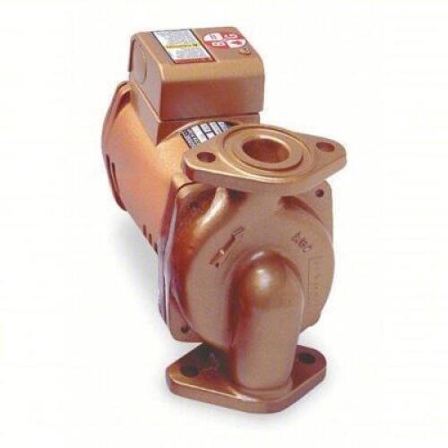 DESCRIPTION: (1) POTABLE WATER CIRCULATING PUMP BRAND/MODEL: BELL & GOSSETT #5JPC4 INFORMATION: STD, BELL & GOSSETT, FLANGED, 1/6 HP, 115V AC, 31 FT M