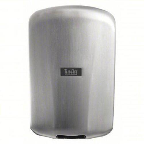 DESCRIPTION: (2) HAND DRYER BRAND/MODEL: EXCEL DRYER #455C37 INFORMATION: THINAIR, AUTO, 14 SEC DRY TIME, STAINLESS STEEL, ADA COMPLIANT, 68 TO 74 DBA