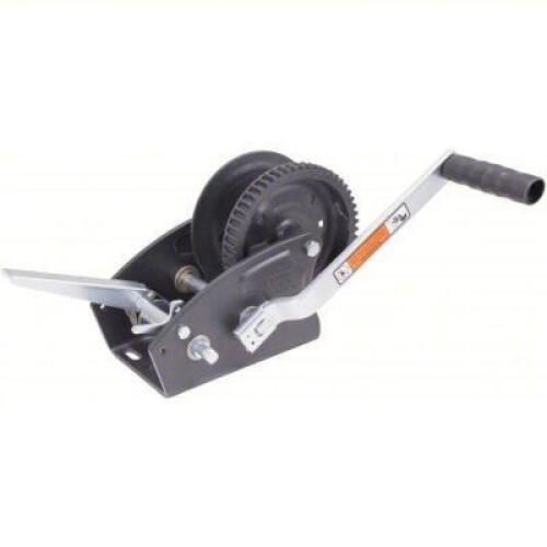 DESCRIPTION: (1) HAND WINCH BRAND/MODEL: DUTTON-LAINSON #2Z603 SIZE: 2,500 lb 1st Layer Load Capacity, Spur, 17.3:1/5.4:1 Winch Gear Ratio RETAIL$: $1