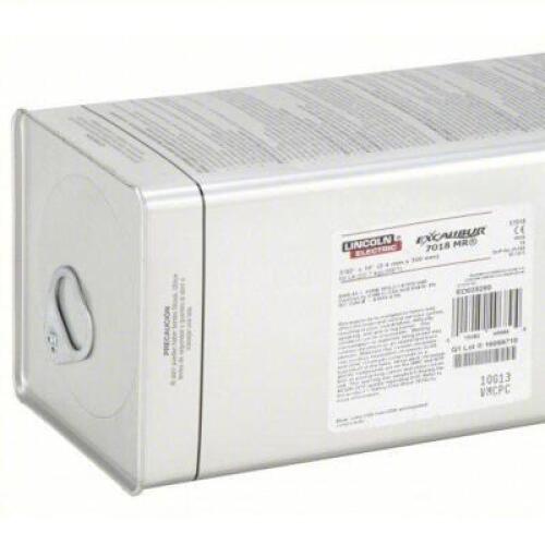 DESCRIPTION: (1) STICK ELECTRODE BRAND/MODEL: LINCOLN ELECTRIC #ED028280 INFORMATION: CARBON STEEL, E7018 H4R, 50 LB, EXCALIBUR 7018 MR SIZE: 3/32 IN