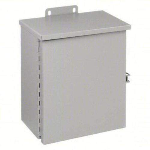 DESCRIPTION: (2) RAINPROOF HINGE COVER BOX BRAND/MODEL: WIEGMANN #3A939 SIZE: 12" X 10" X 6" RETAIL$: $151.04 EA QTY: 2