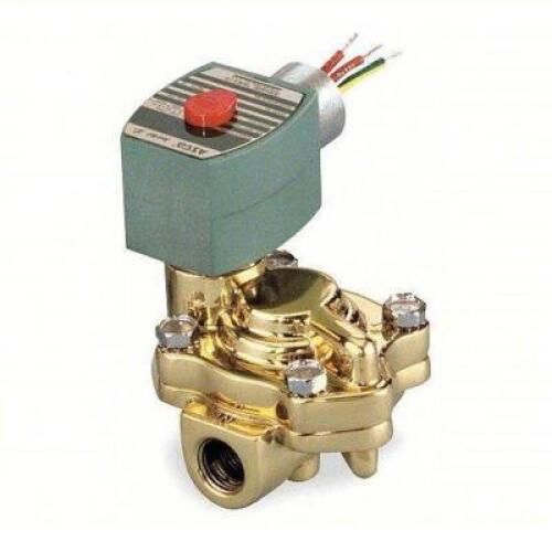 DESCRIPTION: (1) SOLENOID VALVE BRAND/MODEL: REDHAT #3UL40 INFORMATION: 2-WAY, NORMALLY CLOSED, 1 1/2 IN PIPE SIZE, 110V AC/120V AC, SLOW-CLOSING RETA