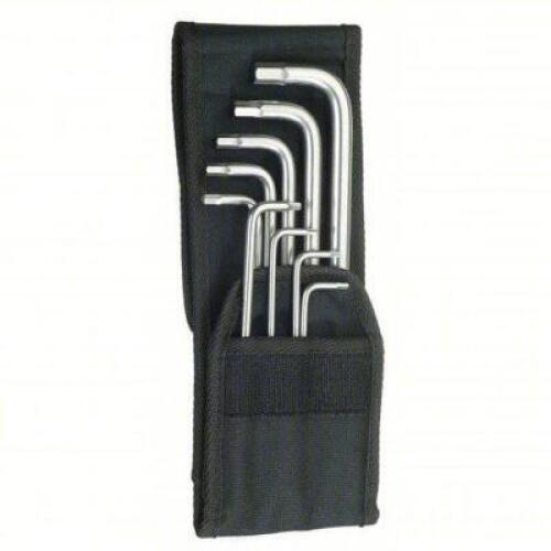 DESCRIPTION: (2) HEX KEY SET BRAND/MODEL: WERA #3EKC1 INFORMATION: BLACK CARRY CASE, SAE, LONG, 9 PIECES RETAIL$: $88.52 EA QTY: 2