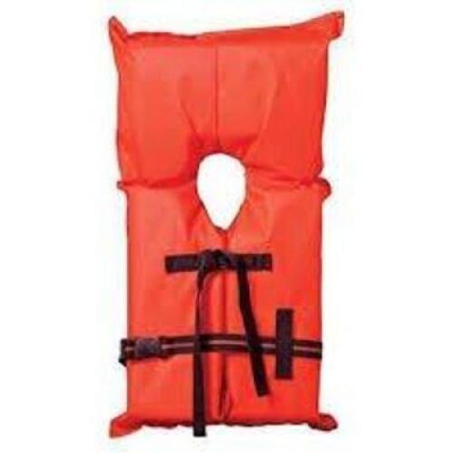 DESCRIPTION: (3) CHILD LIFE VESTS BRAND/MODEL: KENT #102000-200-001-12 INFORMATION: ORANGE, LESS THAN 50 LBS RETAIL$: $15.91 EA QTY: 3