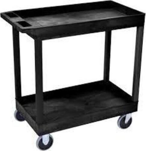 DESCRIPTION: (1) ROLLING UTILITY CART BRAND/MODEL: LUXOR INFORMATION: BLACK SIZE: 18X32 RETAIL$: $145.00 EA QTY: 1