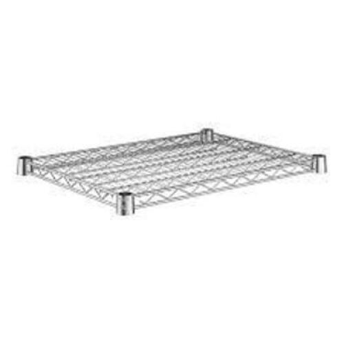 DESCRIPTION: (1) WIRE STORAGE SHELF, SHELF ONLY BRAND/MODEL: AWS1848SHELF INFORMATION: CHROME SIZE: 18" X 48" RETAIL$: $29.76 EA QTY: 1