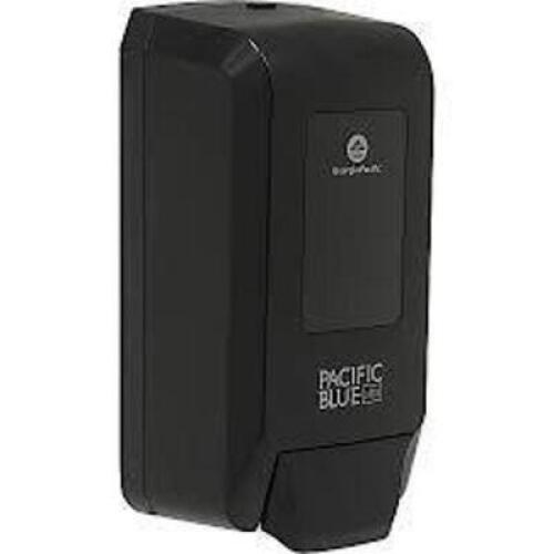 DESCRIPTION: (12) MANUAL SOAP DISPENSER BRAND/MODEL: PACIFIC BLUE #53057POCPS1RS INFORMATION: BLACK RETAIL$: $78.62 EA QTY: 12