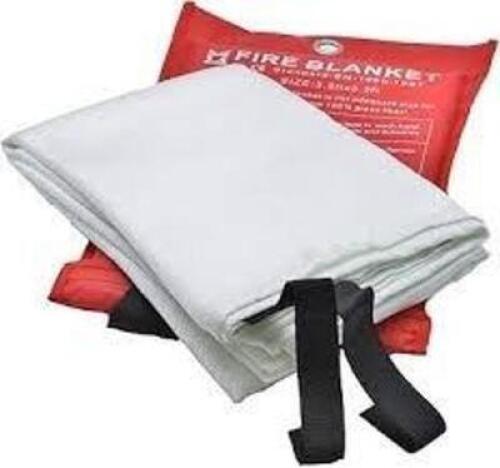 DESCRIPTION: (3) EMERGENCY FIRE BLANKET BRAND/MODEL: MSC #90740838 INFORMATION: WHITE, 18 OZ, WITH PLASTIC BAG SIZE: 5' X 6' RETAIL$: $260.00 EA QTY: