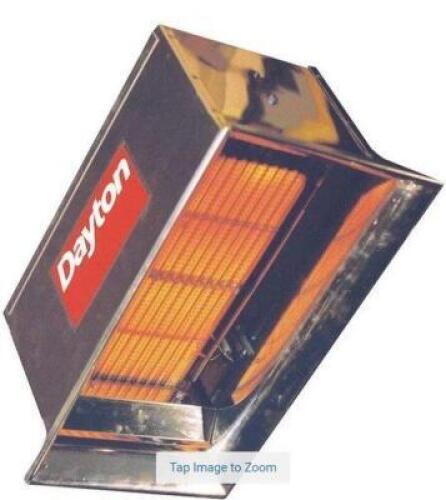 DESCRIPTION: (1) GAS INFRARED FLAT PANEL HEATER BRAND/MODEL: DAYTON #3E132E SIZE: 30000 BTU RETAIL$: $588.78 EA QTY: 1