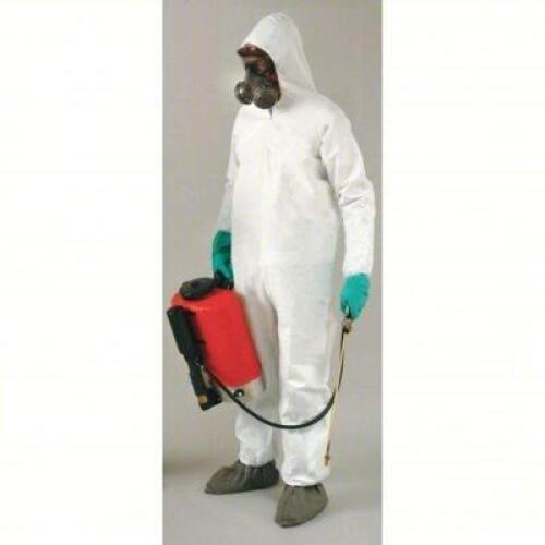 DESCRIPTION: (1) CASE OF (25) DISPOSABLE COVERALLS BRAND/MODEL: LAKELAND #9XRA9 INFORMATION: WHITE WITH BOOT COVERS SIZE: XL RETAIL$: $245.25 EA QTY: