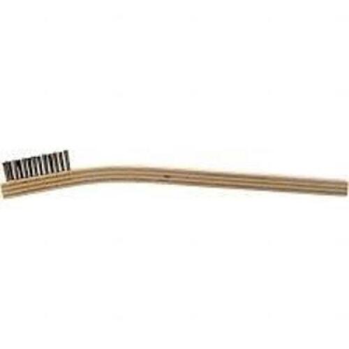 DESCRIPTION: (1) CASE OF APPROX (100) WOOD HANDLE SS BRUSHBRAND/MODEL: Brush Research Mfg. #98030273RETAIL$: $2.17 PER BRUSHQTY: 1