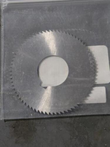 DESCRIPTION: (3) HSS SLOTTING AND SLITTING SAW BRAND/MODEL: MALCO 73316408 SIZE: 2-3/4" DIA 0.04" THICK 1" ARBOR RETAIL$: $72.81 QTY: 3