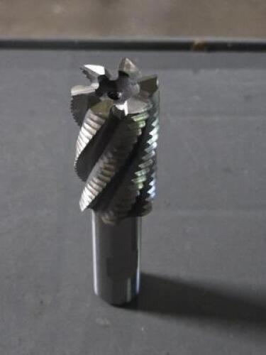 DESCRIPTION: (1) HSS ROUGHING END MILL BRAND/MODEL: VC 01886688 SIZE: 1-1/8" DIA RETAIL$: $91.58 QTY: 1