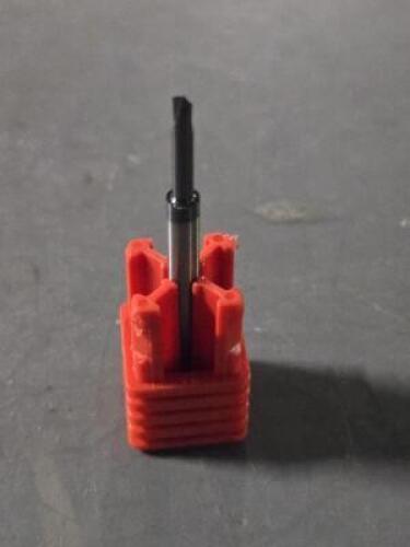 DESCRIPTION: (8) SOLID CARBIDE DRILL BITS BRAND/MODEL: MITGI E01-225 SIZE: 0.08 QTY: 8