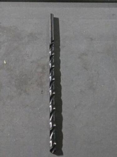 DESCRIPTION: (2) HSS EXTRA LENGTH DRILL BIT BRAND/MODEL: HERTEL 89316608 SIZE: 3/8" DIA RETAIL$: $88.00 QTY: 2