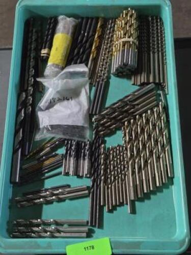 DESCRIPTION: (1) TRAY OF ASSORTED DRILL BITS BRAND/MODEL: VARIOUS QTY: 1