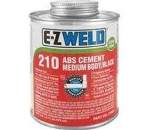 DESCRIPTION: (4) ABS CEMENT BRAND/MODEL: EZ WELD 210 RETAIL$: $8.78 EA SIZE: 8 OZ QTY: 4