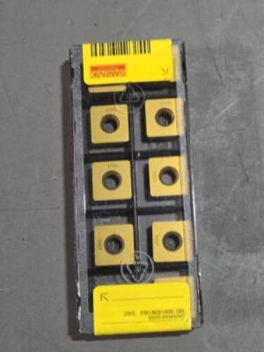 DESCRIPTION: (30) CARBIDE MODULMILL INSERTS BRAND/MODEL: SANDVIK COROMANT 180_009140N1464 S40T RETAIL$: $1,182.60 QTY: 30