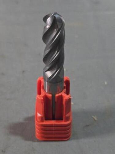 DESCRIPTION: (2) SOLID CARBIDE GP BALL END MILL BRAND/MODEL: FULLERTON 34097 SIZE: 3/8" DIA RETAIL$: $109.38 QTY: 2