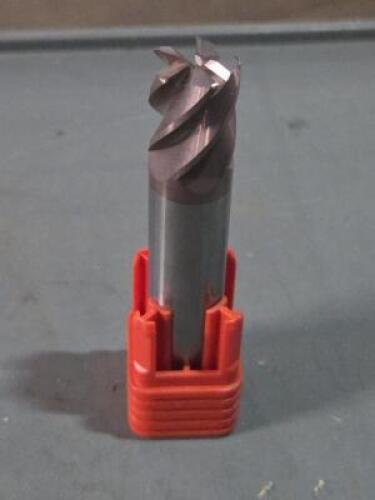 DESCRIPTION: (1) 5 FLUTE CARBIDE END MILL BRAND/MODEL: FULLERTON 37656 SIZE: 5/8" DIA RETAIL$: $161.99 QTY: 1