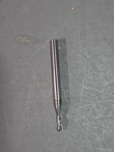 DESCRIPTION: (10) CARBIDE STUB BALL END MILL BRAND/MODEL: SHARPCARB 84-2063 SIZE: 1/16" DIA RETAIL$: $391.00 QTY: 10