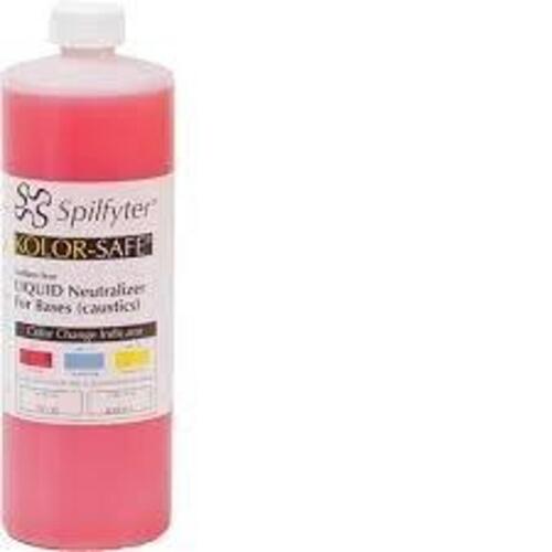 DESCRIPTION: (6) LIQUID NEUTRALIZER FOR BASES BRAND/MODEL: SPILFYTER KOLOR SAFE SIZE: QT RETAIL$: $20.00 EA QTY: 6