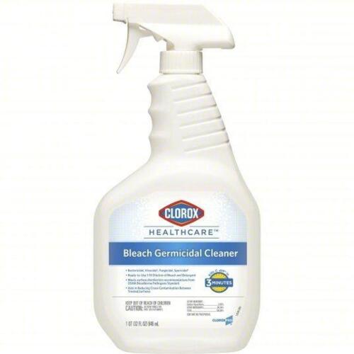 DESCRIPTION: (6) BLEACH GERMICIDAL CLEANER BRAND/MODEL: CLOROX #6VDE6 SIZE: 32 OZ RETAIL$: $186.24 TOTAL QTY: 6