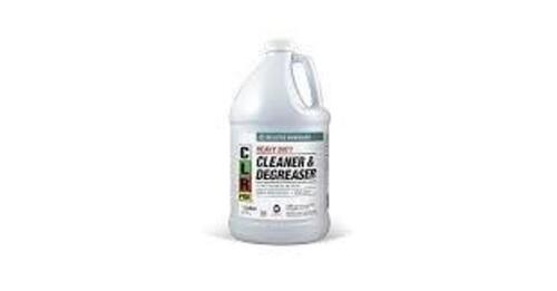 DESCRIPTION: (2) CLEANER AND DEGREASER BRAND/MODEL: CLR HEAVY DUTY SIZE: 1 GALLON RETAIL$: $20.00 EA QTY: 2
