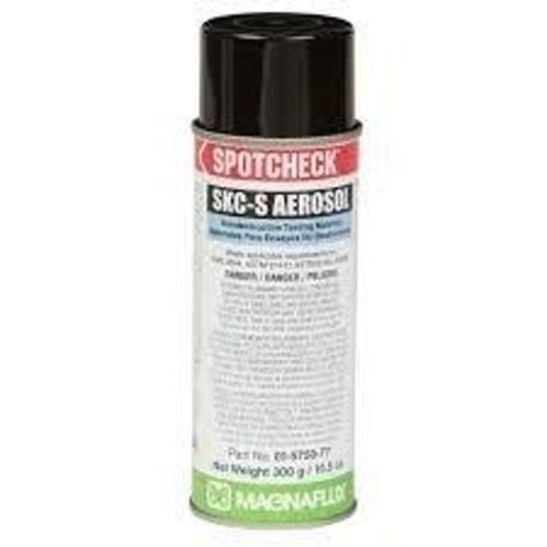 DESCRIPTION: (2) NON DESTRUCTIVE TESTING MATERIAL BRAND/MODEL: SPOTCHECK #SKC-S 01-5750-77 SIZE: 10.5 OZ RETAIL$: $25.64 EA QTY: 2