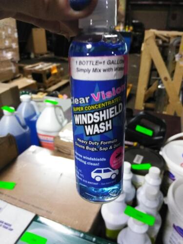 DESCRIPTION: (4) WINDSHIELD WASH BRAND/MODEL: CLEAR VISION SIZE: 1 BOTTLE = 1 GALLON RETAIL$: $5.78 EA QTY: 4