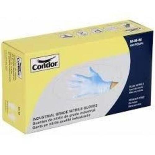 DESCRIPTION: (4) BOXES OF (100) RUBBER GLOVES BRAND/MODEL: CONDOR SIZE: MED RETAIL$: $54.00 EA QTY: 4