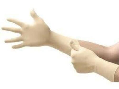 DESCRIPTION: (1) BAGS OF (100) LATEX GLOVES BRAND/MODEL: MICROFLEX #CE5-512 SIZE: LARGE RETAIL$: $48.00 EA QTY: 1