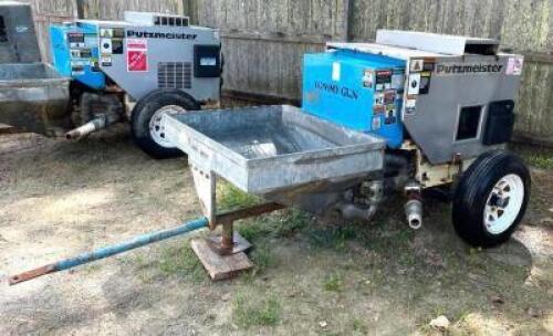 2004 PUTZMEISTER A3.01TF TOWABLE CONCRETE PUMP