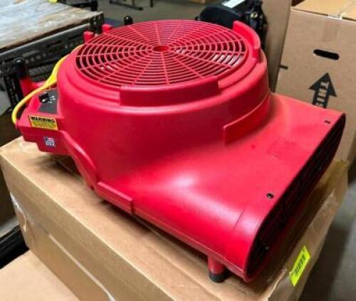 3-SPEED PRO GRADE AIR VELOCITY FLOOR DRYER
