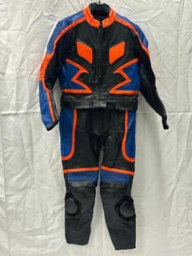 FULL LEATHER MOTORCYCLE RACING SUIT