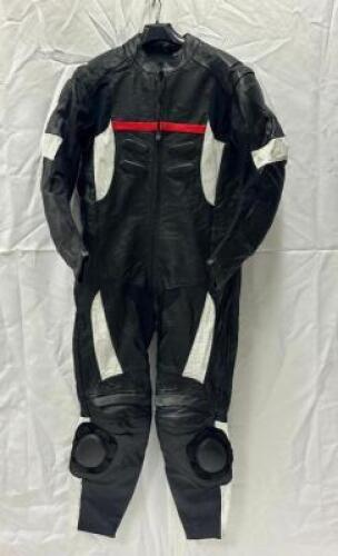 FULL LEATHER MOTORCYCLE RACING SUIT