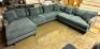 MARIYAH FABRIC 4PC SECTIONAL WITH CHAISE AND THROW PILLOWS - 2