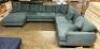 MARIYAH FABRIC 4PC SECTIONAL WITH CHAISE AND THROW PILLOWS - 3