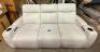 GREYMEL 84" ZERO GRAVITY FABRIC SOFA WITH POWER HEADRESTS - 2