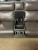 GREYMEL 74" ZERO GRAVITY LEATHER LOVESEAT WITH CONSOLE AND POWER HEADRESTS - 4