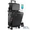 2PC HARD LUGGAGE SET BLACK