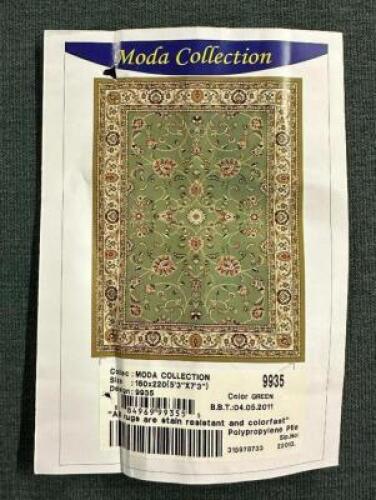 GREEN AREA RUG
