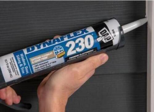 (12) - DYNAFLEX 230 PREMIUM ELASTOMERIC SEALANT BROWN 300ML