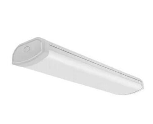 1-PACK 2 FT. 1800 LUMENS LED WRAPAROUND CEILING LIGHT CLOSET GARAGE LIGHT SHOP LIGHT 4000K BRIGHT WHITE 120V HARDWIRE