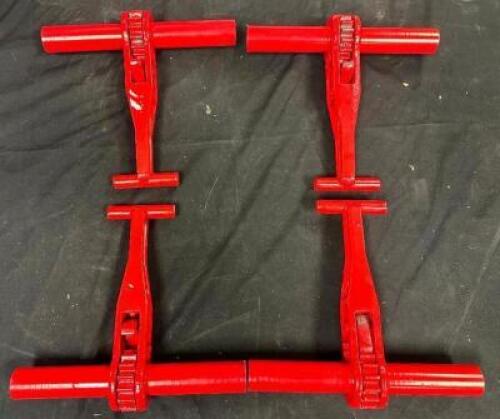 (4) - 9200 LBS. RATCHETING LOAD BINDERS