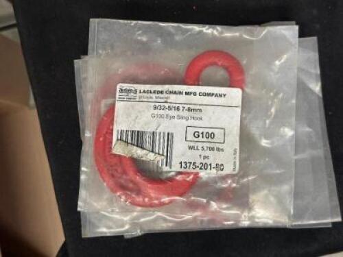 (2) - G100 EYE SLING HOOKS