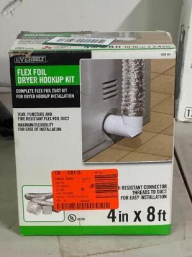 FLEX FOIL DRYER HOOK UP