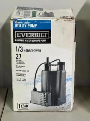 PORTABLE WATER REMOVAL PUMP