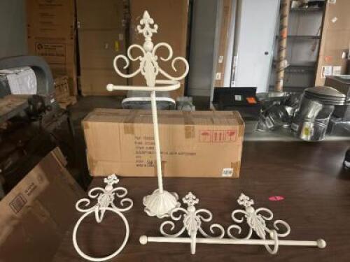 THREE PIECE BATHROOM HARDWARE SET