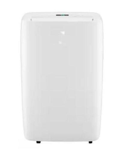 6,500 BTU PORTABLE AIR CONDITIONER COOLS 300 SQ. FT. WITH DEHUMIDIFIER AND LCD REMOTE IN WHITE